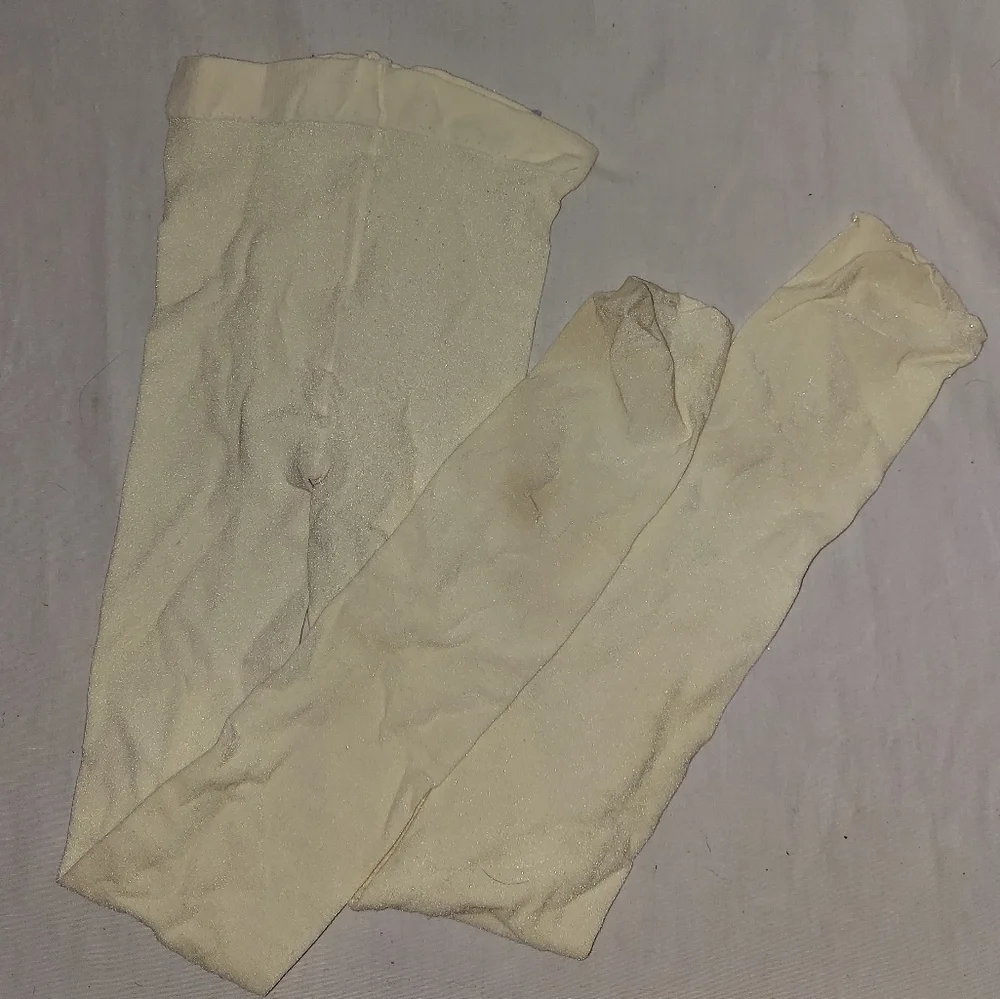 Girls white nylons